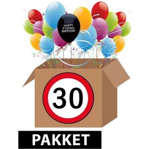 30 jaar feestpakket Fucking Birthday