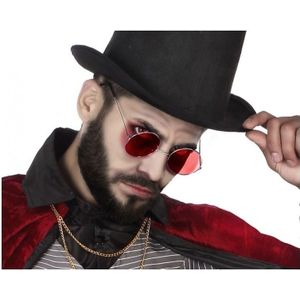 Horror rode Dracula verkleed bril voor volwassenen