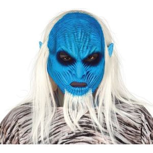 White walker zombie horror masker van latex