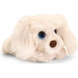 Keel Toys Pluche Labradoodle Wit Honden Knuffel 32 cm - Honden Knuffeldieren - Speelgoed Voor Kind