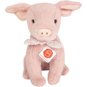 Knuffeldier varken/biggetje - zachte pluche stof - premium kwaliteit knuffels - roze - 23 cm