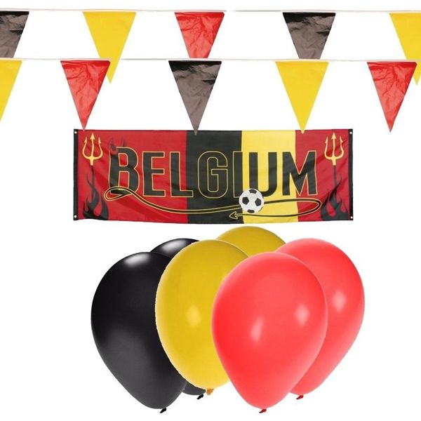 Belgie versiering pakket - Cadeaus & gadgets kopen | o.a. ballonnen &  feestkleding | beslist.nl