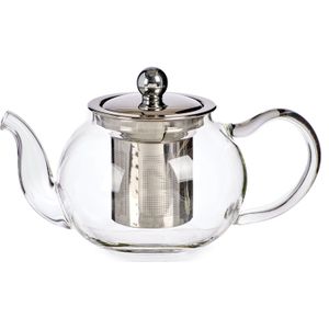 Theepot Classic Kristal Transparant Staal (11 x 10 x 18 cm) (500 ml)