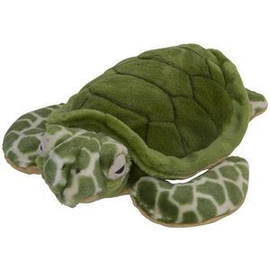 Pluche Karetschildpad/Zeeschildpad Knuffel van 35 cm - Dieren Speelgoed Knuffels Cadeau