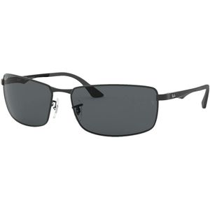 Ray-Ban RB3498 - Rechthoekig Zwart Polarized glazen