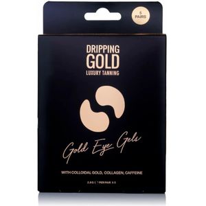 Dripping Gold | Collagen Under Eye Gel Patches - 5 Pairs - Vegan