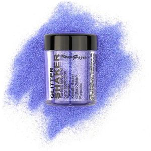Neon Face Glitter Shaker Purple