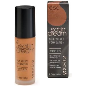 Satin Cream Foundation SPF20 C50