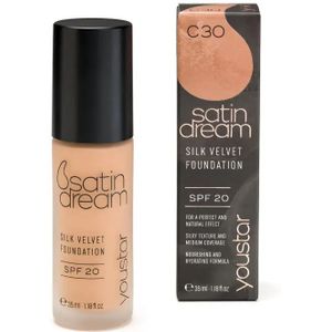 Satin Cream Foundation SPF20 C30