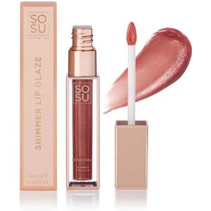Sosu | Shimmer Lip Glaze Rose Gold