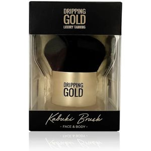 Dripping Gold | Large Kabuki Brush