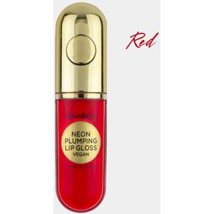 Neon Plumping Lip Gloss Red