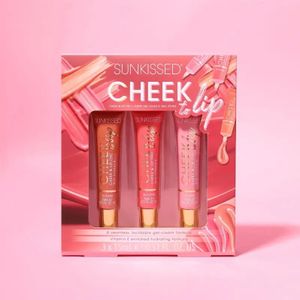 Sunkissed Cheek To Lip Trio Gift Set Vegan