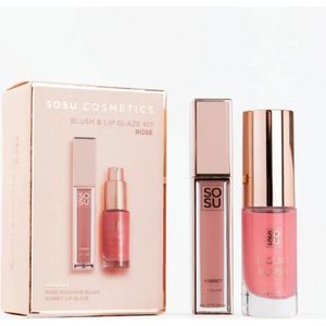 Sosu | Blush and Lip Glaze Set Pink
