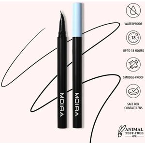 Angled Liquid Liner 001 Black