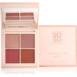 Sosu | Eyeshadow Quad Berry