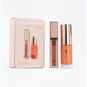 Sosu | Blush and Lip Glaze Set Peach