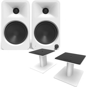 Kanto ORA4 with SP6 Heavy Duty Stands White