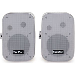 SubZero SZS-P5Y 5" Passive Background Wall Speakers White Pair