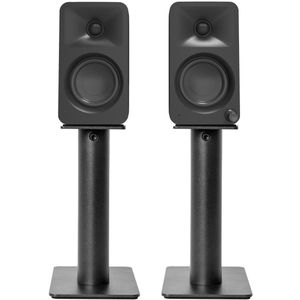 Kanto Ora Desktop Speakers with SP9 Speaker Stands Black
