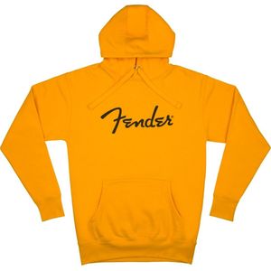 Fender Spaghetti Small Logo Zip Hoodie Butterscotch Blonde XL