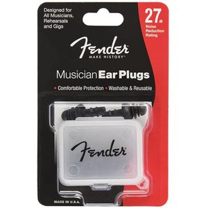 Fender Musician Series Black Ear Plugs