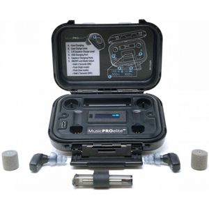 Etymotic Music PRO Elite Rechargeable Musicians Earplugs with Active Hearing Protection