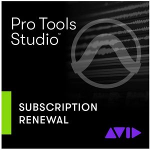 Pro Tools Studio 1-jarig abonnement + Updates Support Verlenging
