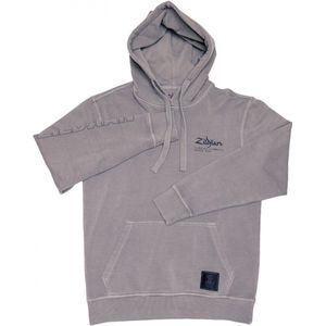 Zildjian Ltd Ed Cotton Hoodie Pewter Small