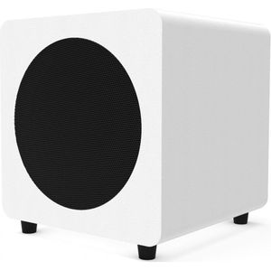 Kanto SUB8 Vinyl Subwoofer - Matte White