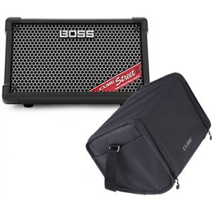 Boss Cube Street 2 Batterij Aangedreven Versterker Zwart met Draagtas