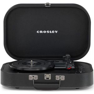 Crosley Discovery Portable Turntable with Bluetooth Out Black
