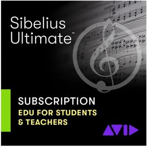 Sibelius Ultimate 1-Year Subscription Education