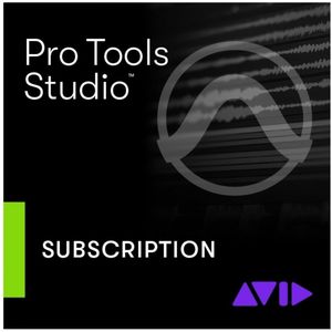 Pro Tools Studio 1-jarig Abonnement