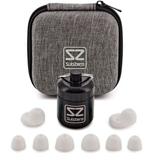 SubZero Pro Concertoordopjes met Etui Wit