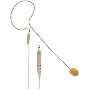 SubZero Single Ear Headset Microphone with Minijack Connector Tan