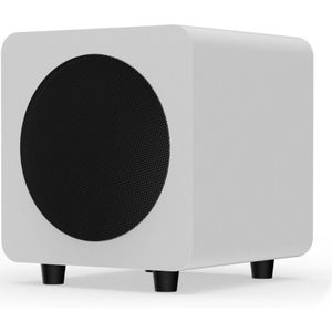 Kanto SUB6 Vinyl Subwoofer Matte White