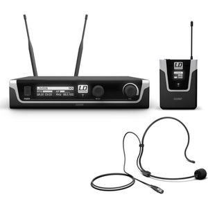 LD Systems U508 BPH Single Headset Mic Wireless System Black