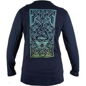 Zildjian Art Deco Long Sleeve T-Shirt Medium