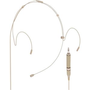 SubZero Headset Mic met Minijack Aansluiting Beige