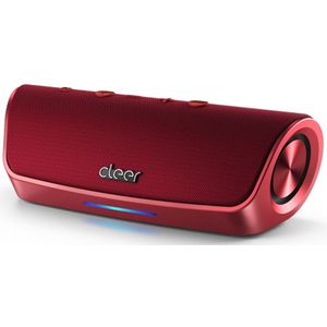 Cleer Scene Water Resistant Bluetooth Speaker Red