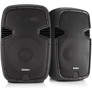 SubZero 600W 15" Luidsprekersysteem met Digitale Mediaspeler