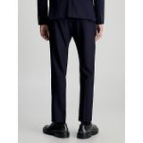 Cropped wol stretch joggingbroek