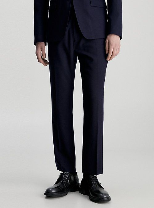 Cropped wol stretch joggingbroek