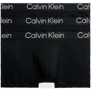 Calvin Klein Trunk (3-pack), heren boxers normale lengte, zwart