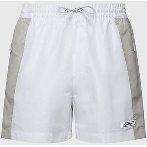Calvin Klein Medium trekkoord voor heren, Wit (Pvh Classic White), S