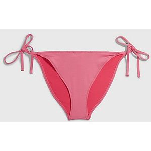 Calvin Klein String Side Tie voor dames, Roze (Roze Flash), M