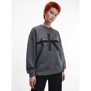 Relaxed sweatshirt met monogram