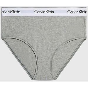 Calvin Klein dames high waist bikini (1-pack), tailleslip, grijs