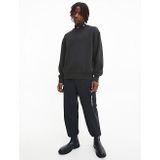 Calvin Klein - Sweatshirt - Fleece Katoenmix - Relaxed Fit - Hooggesloten Hals
